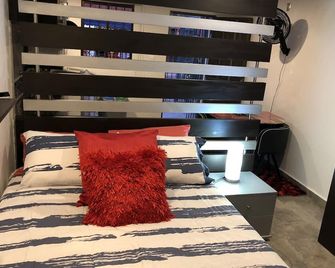 Studio double with kitchen and bathroom, fully equiped - Barranquilla - Schlafzimmer