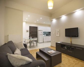 Koukaki Deluxe Apt at Syggrou-Fix - Athènes - Salon