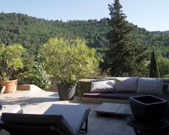 Village house with heated pool in the Luberon for 14 people - Ansouis - Patio