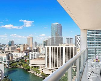 Mvr - Icon Brickell Beauty With Views - Miami - Balcón