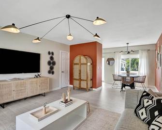 Terracotta Suite 2bd/2ba Miami Beach Lincoln Suite - Miami Beach - Sala