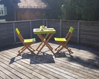 Dimai House No 15 Dornbirn Zentrum - دورنبيرن - شرفة مرصوفة