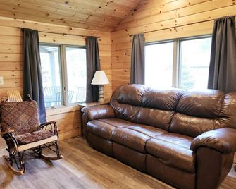 Maple Grove Cabin Rental - Vowinckel - Living room