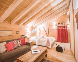 Lifestyle Rooms & Suites by Beau-Séjour - Champéry - Спальня
