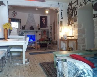 villa due trulli art house with pool on panoramic view of the 'Valle d'Itria' - Martina Franca - Restaurant