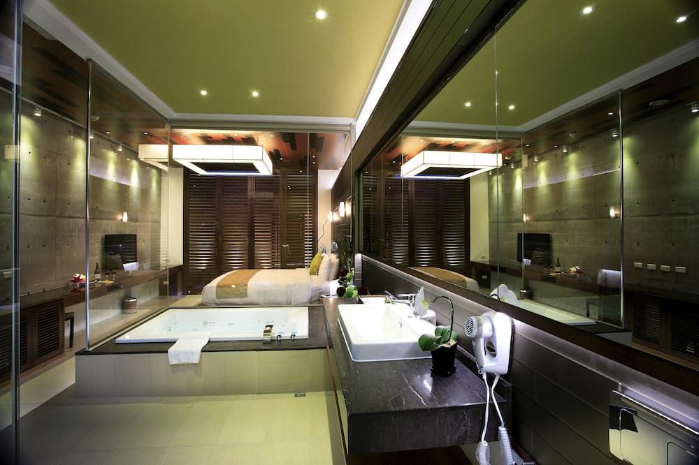 H Villa Inn - Tainan - Badkamer