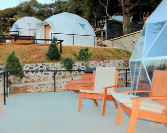 Hotel Glamping Fuerza Ancestral - Ayapango - Patio