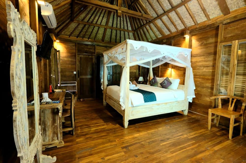 Song Broek Jungle Resort - Payangan - חדר שינה