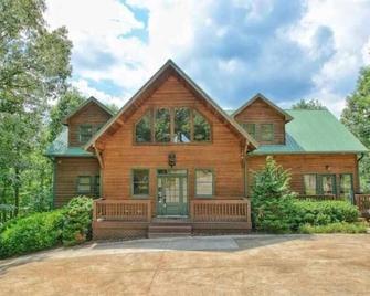 Spacious Luxury Lake Cabin (Private) Hot Tub & Sunset View - Wedowee - Building
