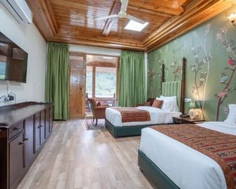 Hotel Devlok Himachal Swarg By Beas - Your Gateway to Heaven - מאנאלי - חדר שינה