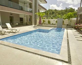 Charming 2-bedroom apartment with AC, WiFi in beautiful Las Terrenas - Las Terrenas - Pool