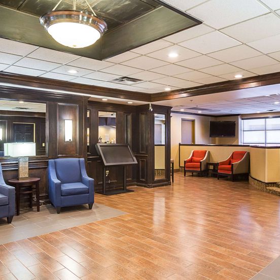 Lounge view of Comfort Inn Downtown