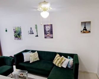 Apto, Res, Carmen Renata Iii, a 8 Minutos de la Embajada Americana sto dgo - Pantoja - Sala de estar