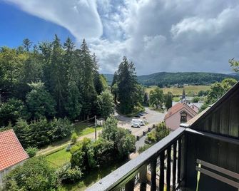 Central Alsace In The Mountains Le Hohwald Apartment 3 Persons - Le Hohwald - Balcon