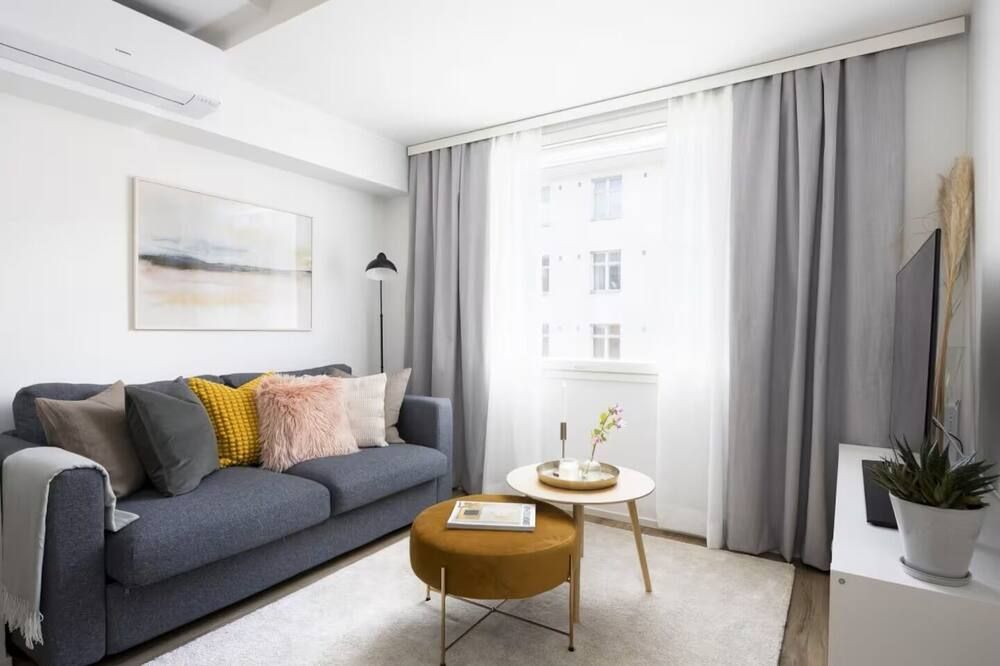 Stylish Flat in Trendy Kallio - הלסינקי - סלון