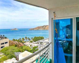 Apartamento Brisa Marina 12 Rodadero by reservastodo - Santa Marta - Balkon