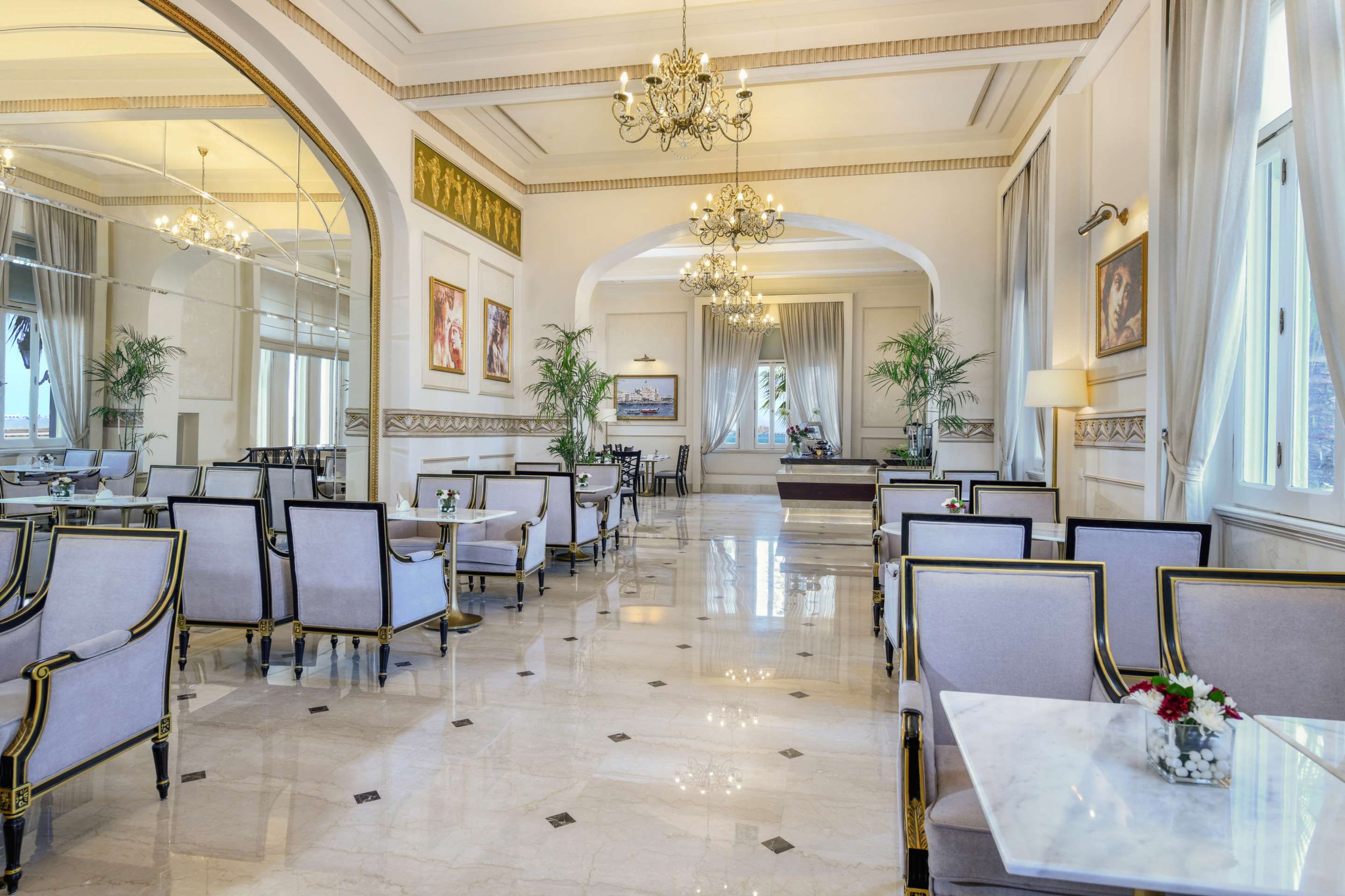 Steigenberger Cecil Alexandria Hotel - אלכסנדריה - מסעדה