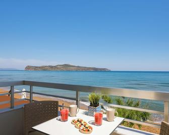 Hermes Beach Front - Stalos - Parveke