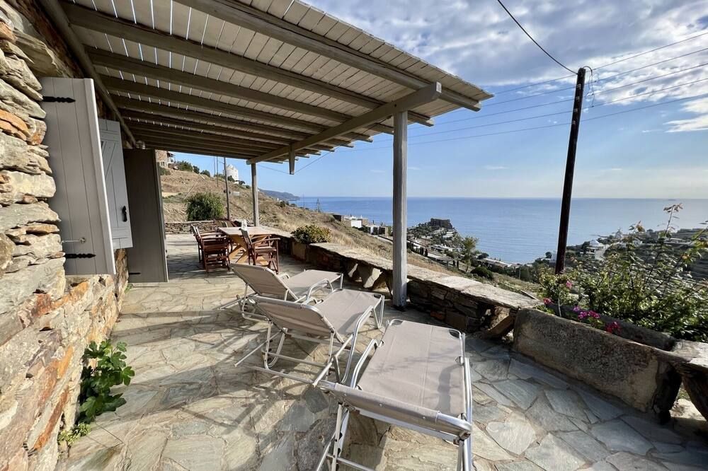 The Traditional Stone Villa - Koundouros - Patio