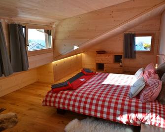 Chalet Rouge Coeur - Bex - Habitación