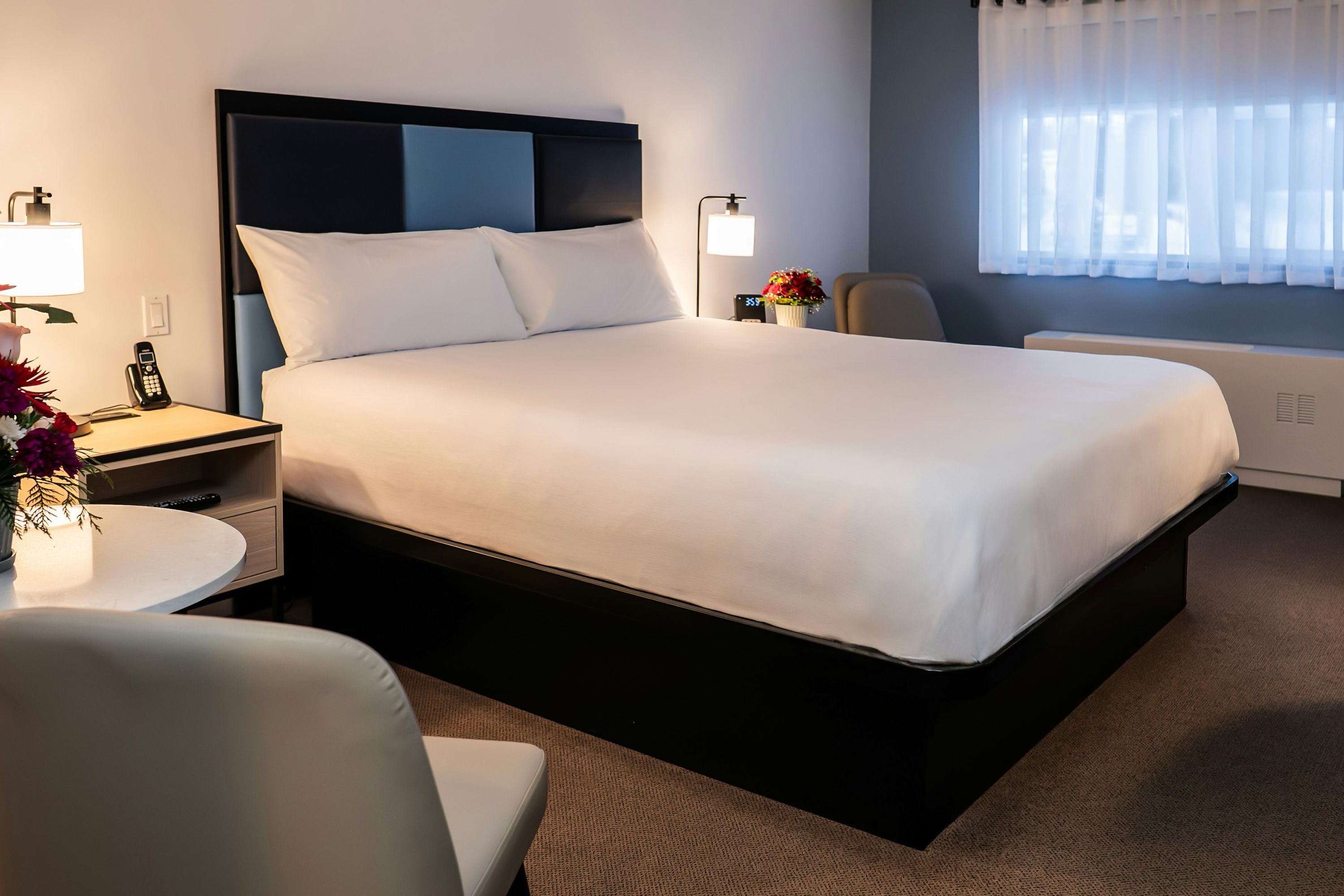 سككي هوتل - وايت هورس - غرفة نوم