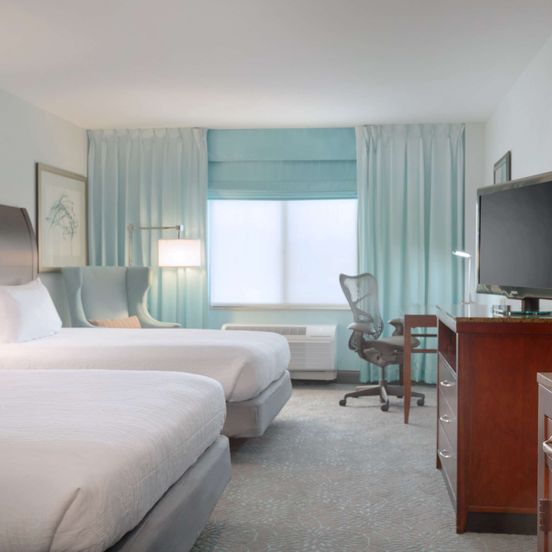 Bedroom view of Hilton Garden Inn Worcester