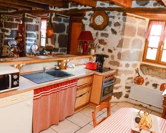 Loupradelou cottage for 8 people, typical Auvergne house with garden - Pierrefort - Cocina