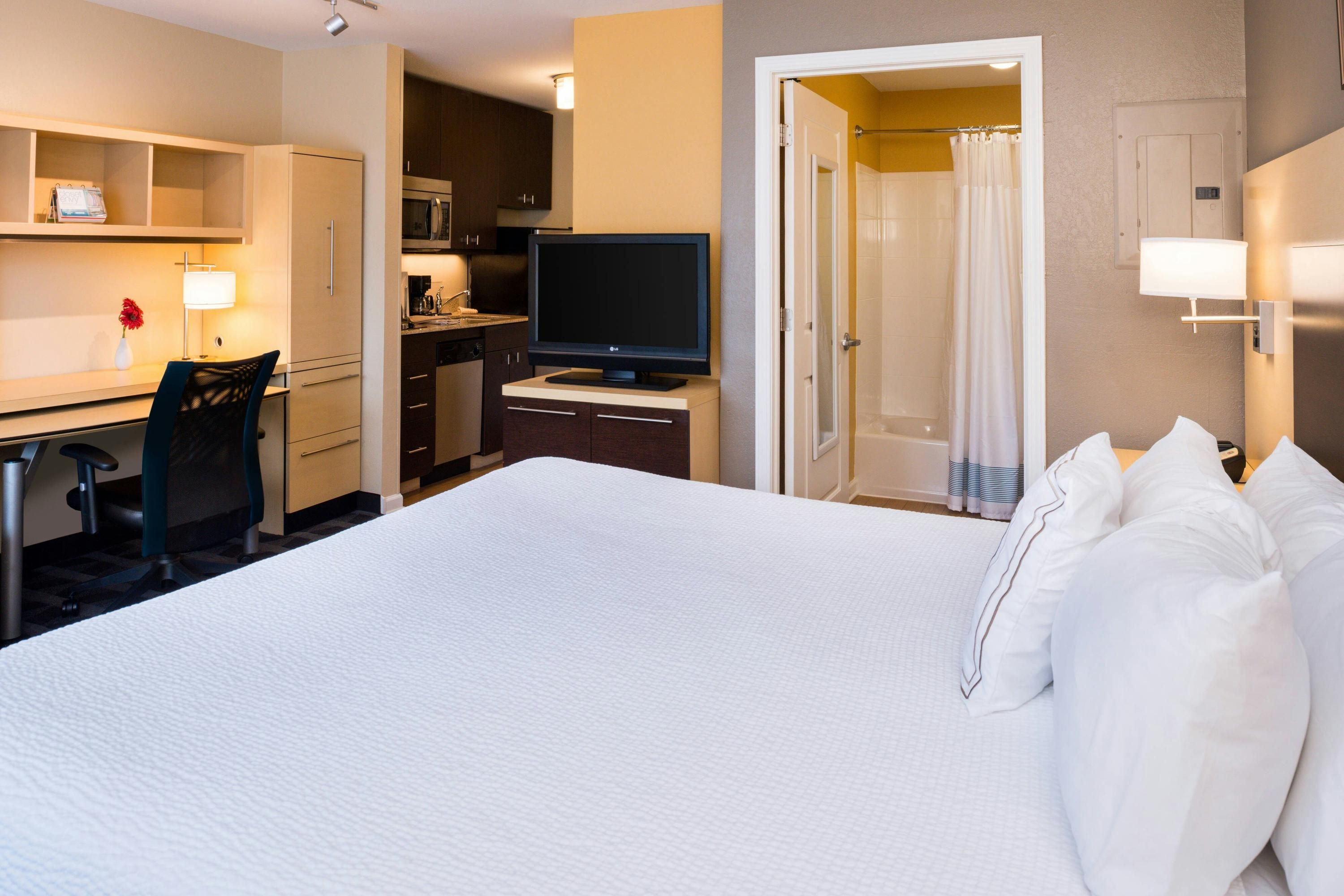 TownePlace Suites by Marriott Huntington - Huntington - Schlafzimmer