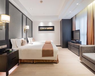 Crowne Plaza Shanghai Anting By IHG - שנחאי - חדר שינה