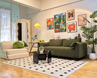 Guangzhou Travelers' Nest Youth Hostel - Cantón - Sala de estar