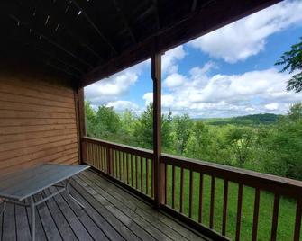 Winterplace Ski in Ski out condo First Floor D103 - Ghent - Balcony