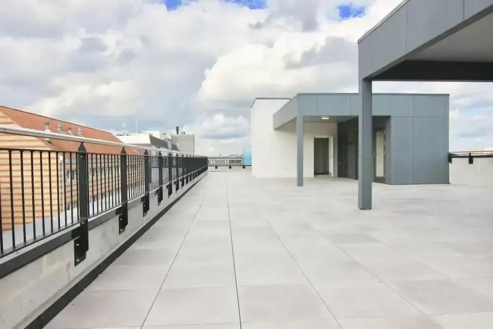 Cool 1-bed w new yorker vibes and private terrace - Copenaghen - Balcone