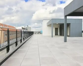 Cool 1-bed w new yorker vibes and private terrace - Copenhague - Balcón