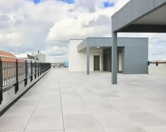 Cool 1-bed w new yorker vibes and private terrace - Copenaghen - Balcone