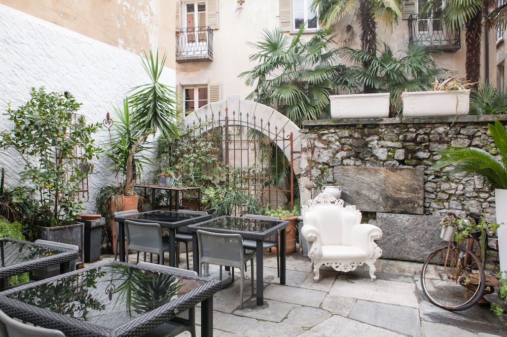 Caffè dell'Arte Boutique Rooms Locarno - לוקרנו - פטיו