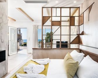 Kavos Hotel & Suites - חאניה - חדר שינה