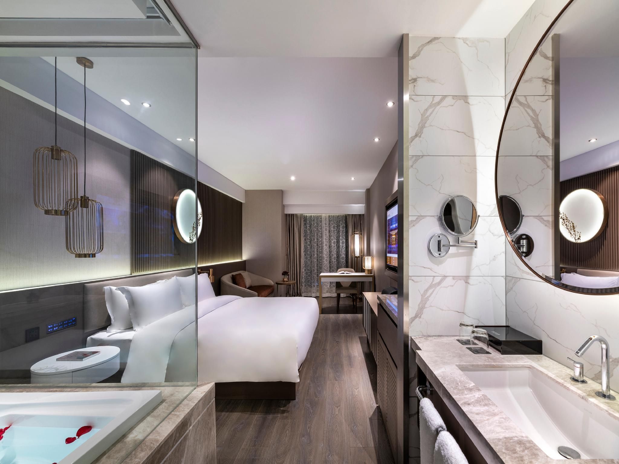 Crystal Orange Hotel Nanjing Xianlin Wandamao - نانجينغ - غرفة نوم