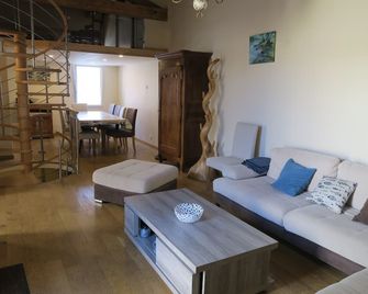 House, Heart of Cross of Life, 3Ch+mezzanine+parking - Saint-Gilles-Croix-de-Vie - Living room