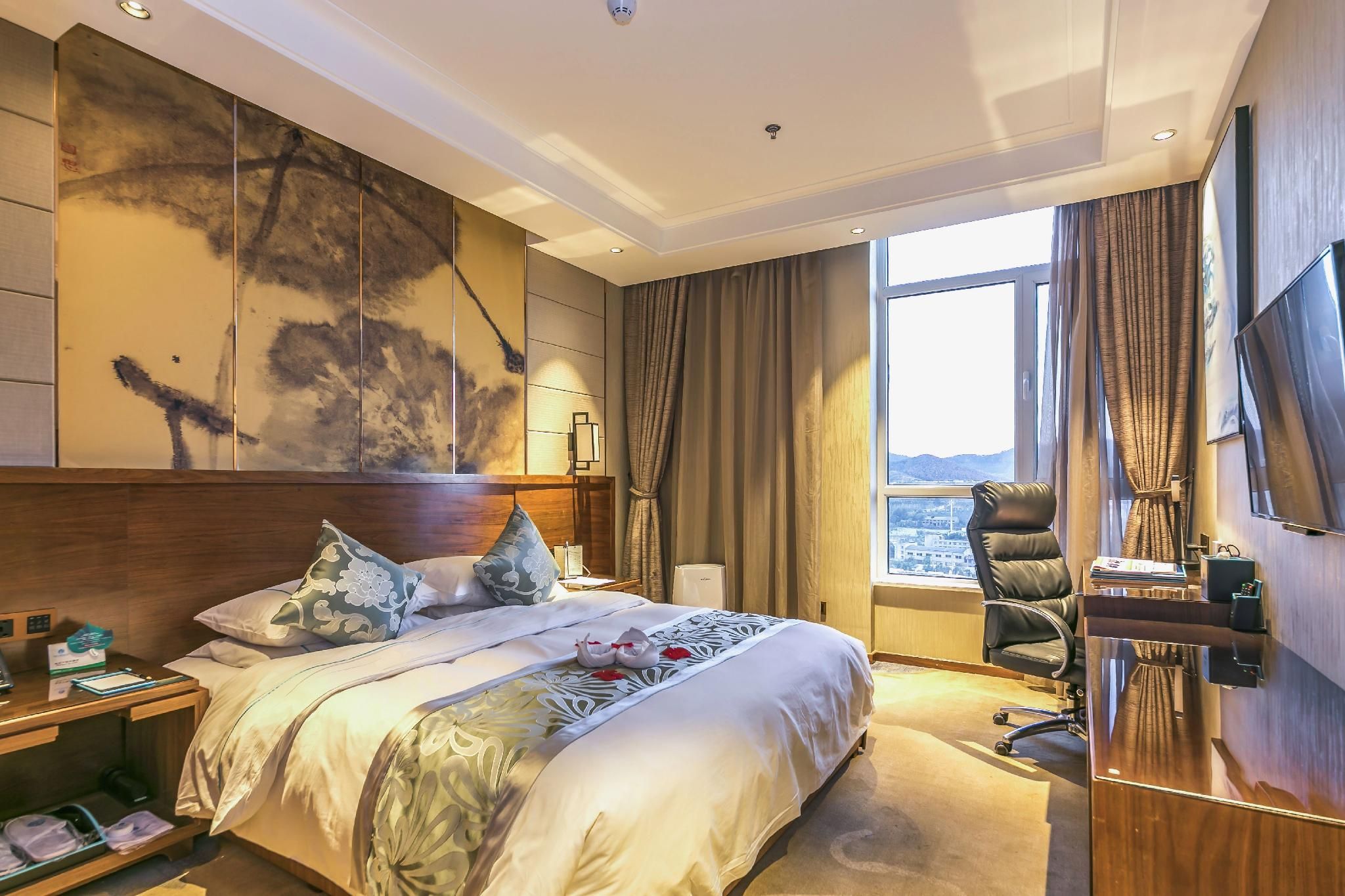 Dexin Henglong International Hotel - Yantai - Schlafzimmer