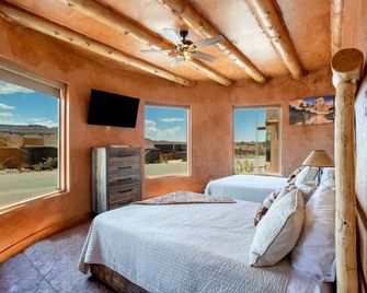 #06 - 2qb Anasazi Cliff Dwelling Hot Tub & Kitchen - Virgin - Bedroom