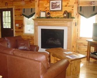 Spruce Run Hideaway, Log Cabin Alone On 245 Acres Of Forest, Lewisburg Pa - Lewisburg - Living room
