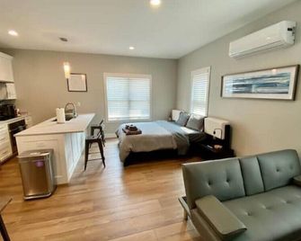 Modern Studio Apartment in Central West end, BJ Hospital - سانت لويس - غرفة نوم