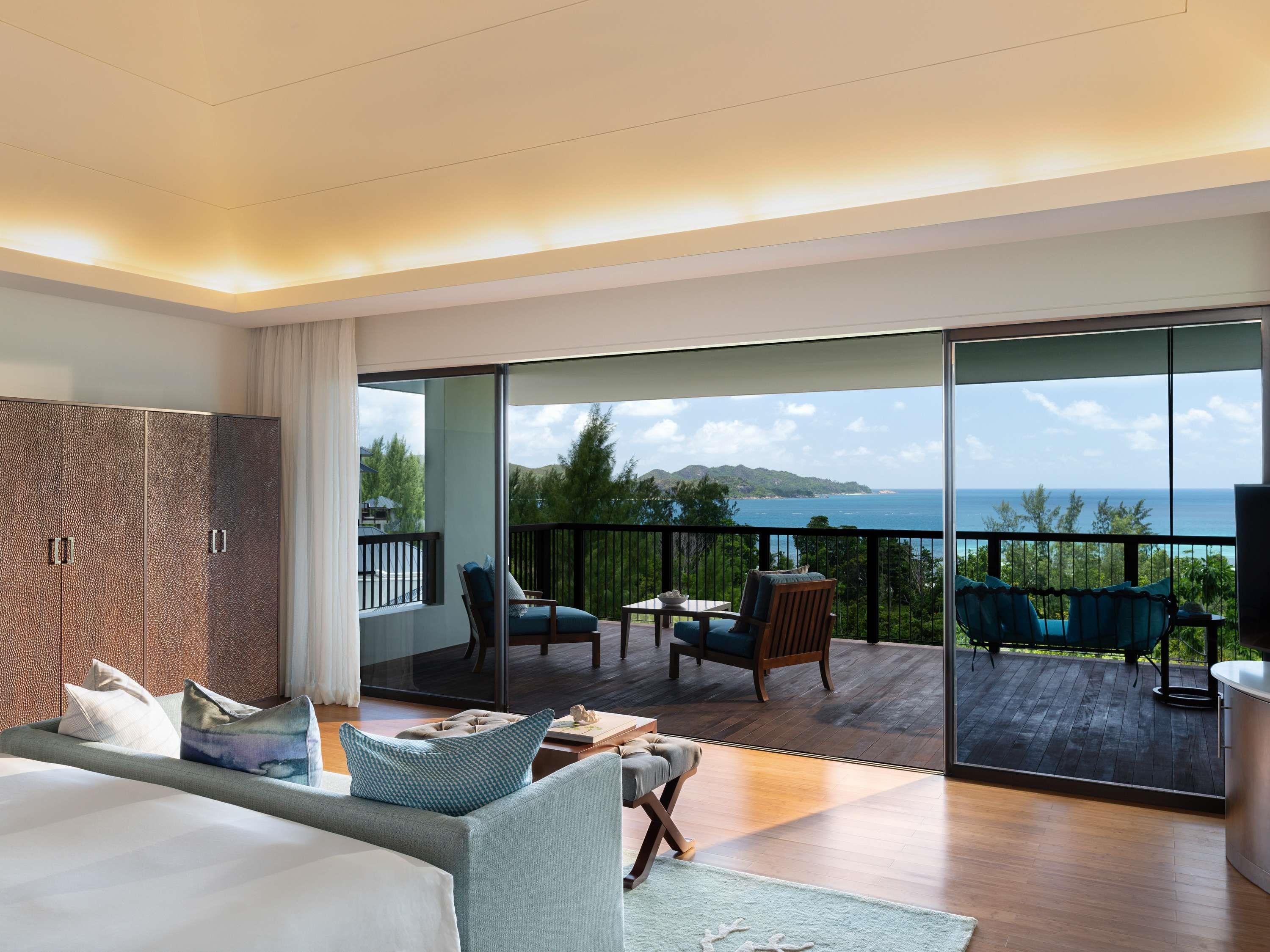 فندق رافلز سيشلز - Grand'Anse Praslin - غرفة نوم