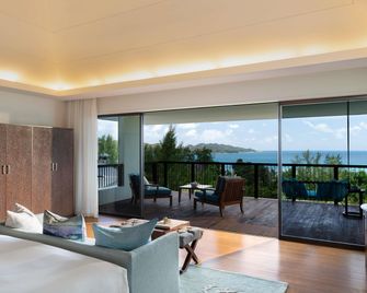 فندق رافلز سيشلز - Grand'Anse Praslin - غرفة نوم