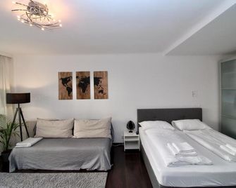 Balcony Apartment - Next to Opera - Wiedeń - Sypialnia