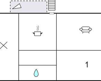 Gorgeous Home In Vinslöv With Wifi - Hassleholm - Plattegrond
