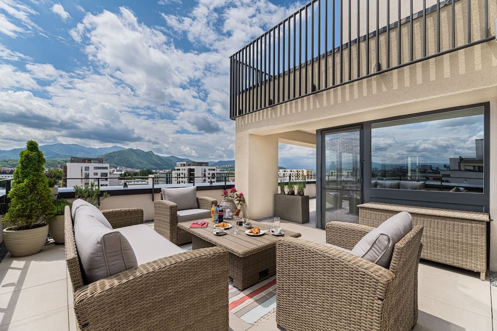 Mk Apartments Brasov - Braşov - Balcon