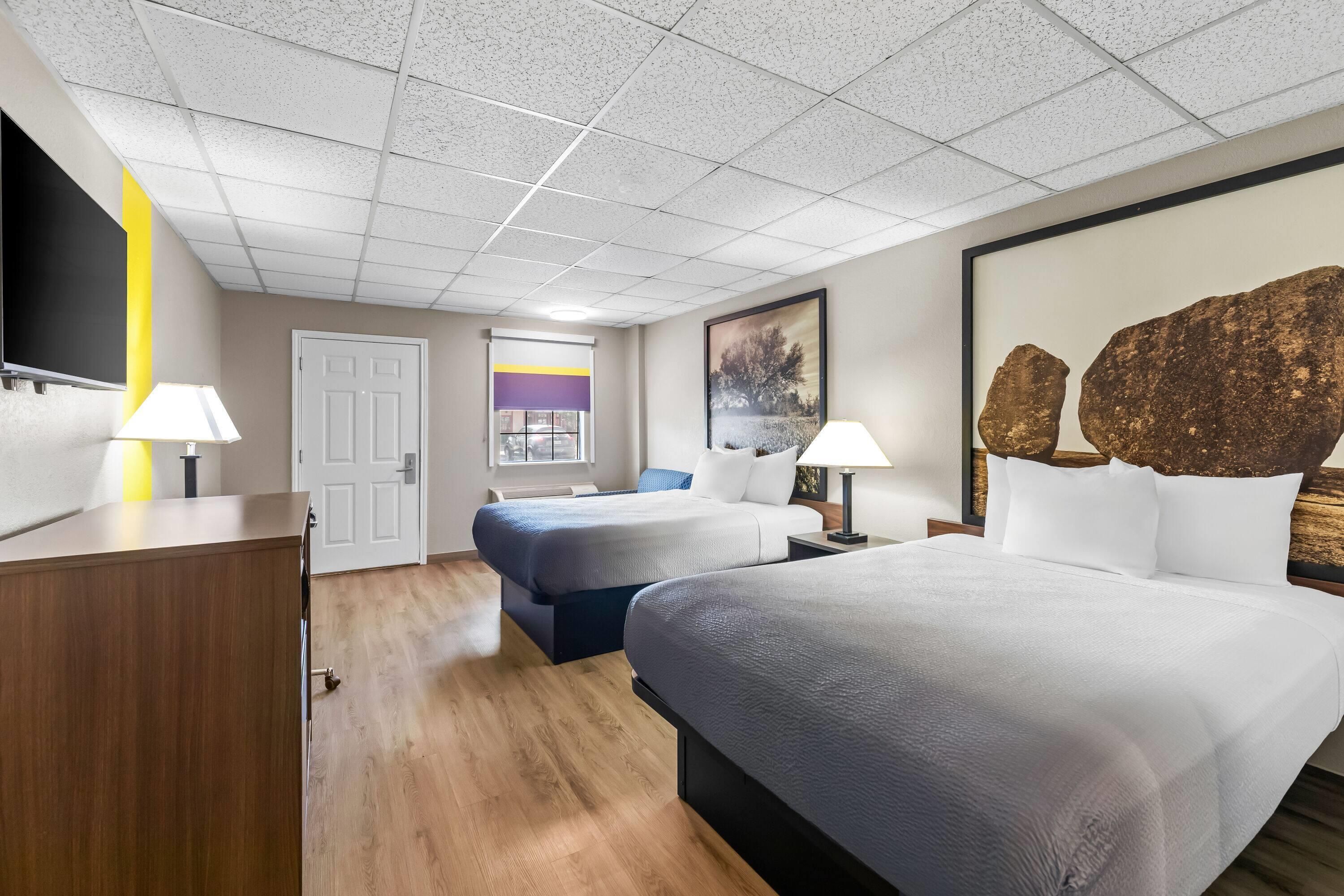 Super 8 by Wyndham Fredericksburg - פרדריקסברג - חדר שינה