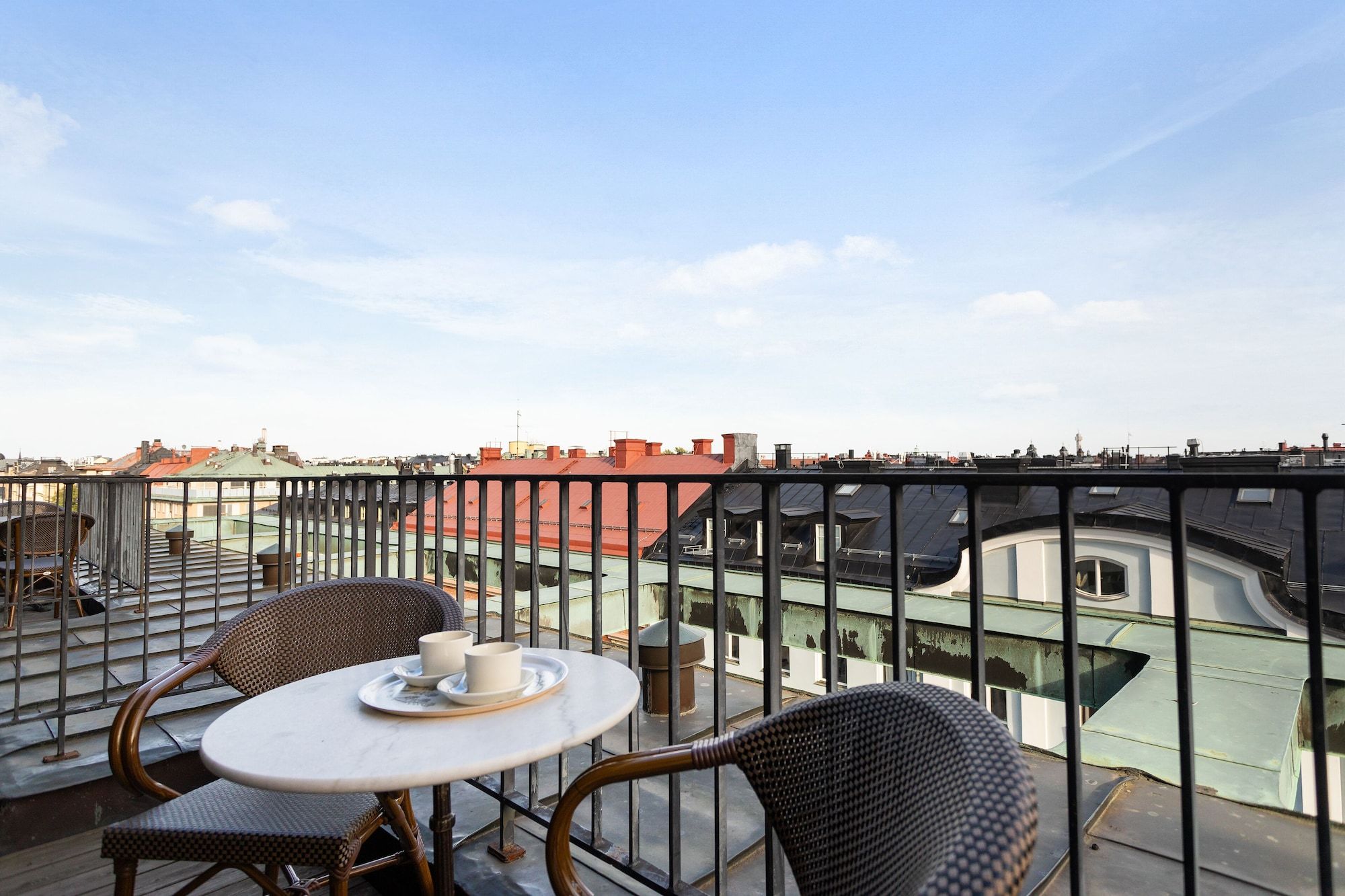 Balcony view of Mornington Hotel Stockholm City