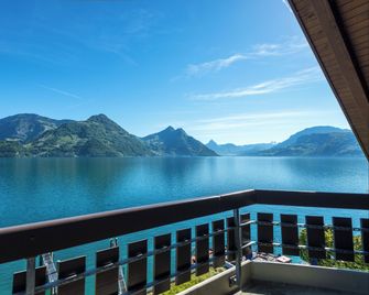 Hotel Nidwaldnerhof direkt am See Swiss Quality - Beckenried - Balkon